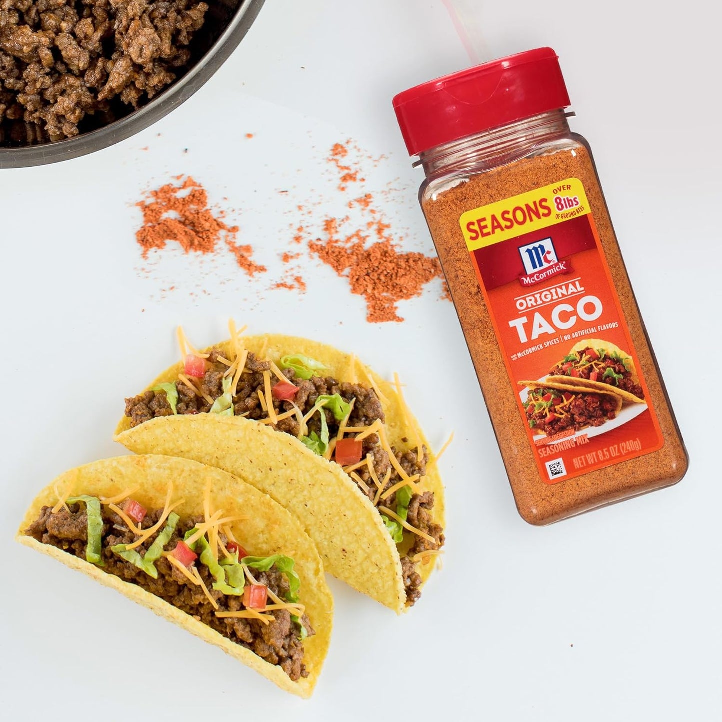 McCormick Taco Seasoning Mix – Practical Hostess Gift for Taco Night Parties, Trusted McCormick Quality