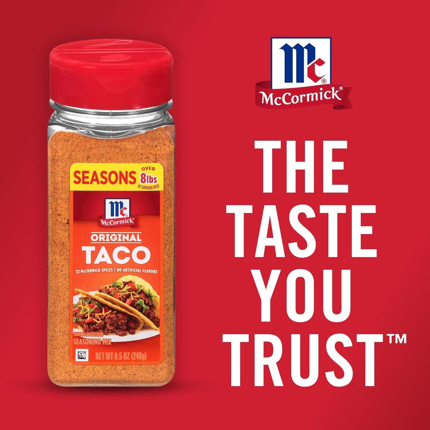 McCormick Taco Seasoning Mix – Practical Hostess Gift for Taco Night Parties, Trusted McCormick Quality