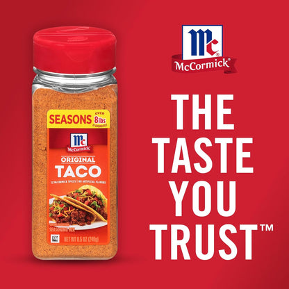 McCormick Taco Seasoning Mix – Practical Hostess Gift for Taco Night Parties, Trusted McCormick Quality