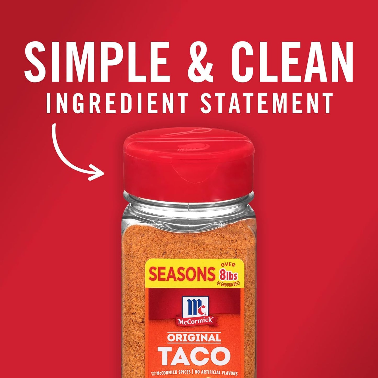 McCormick Taco Seasoning Mix – Practical Hostess Gift for Taco Night Parties, Trusted McCormick Quality