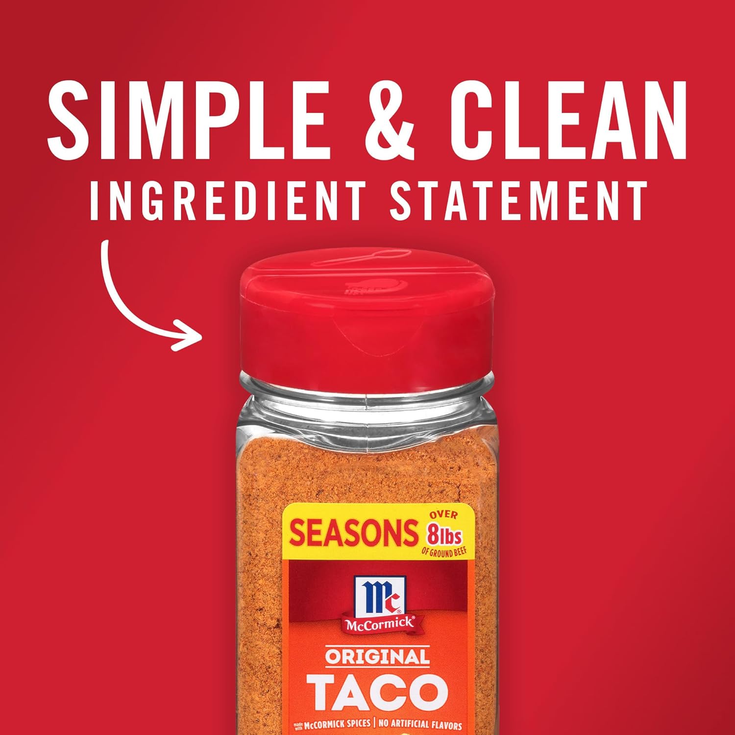 McCormick Taco Seasoning Mix – Practical Hostess Gift for Taco Night Parties, Trusted McCormick Quality
