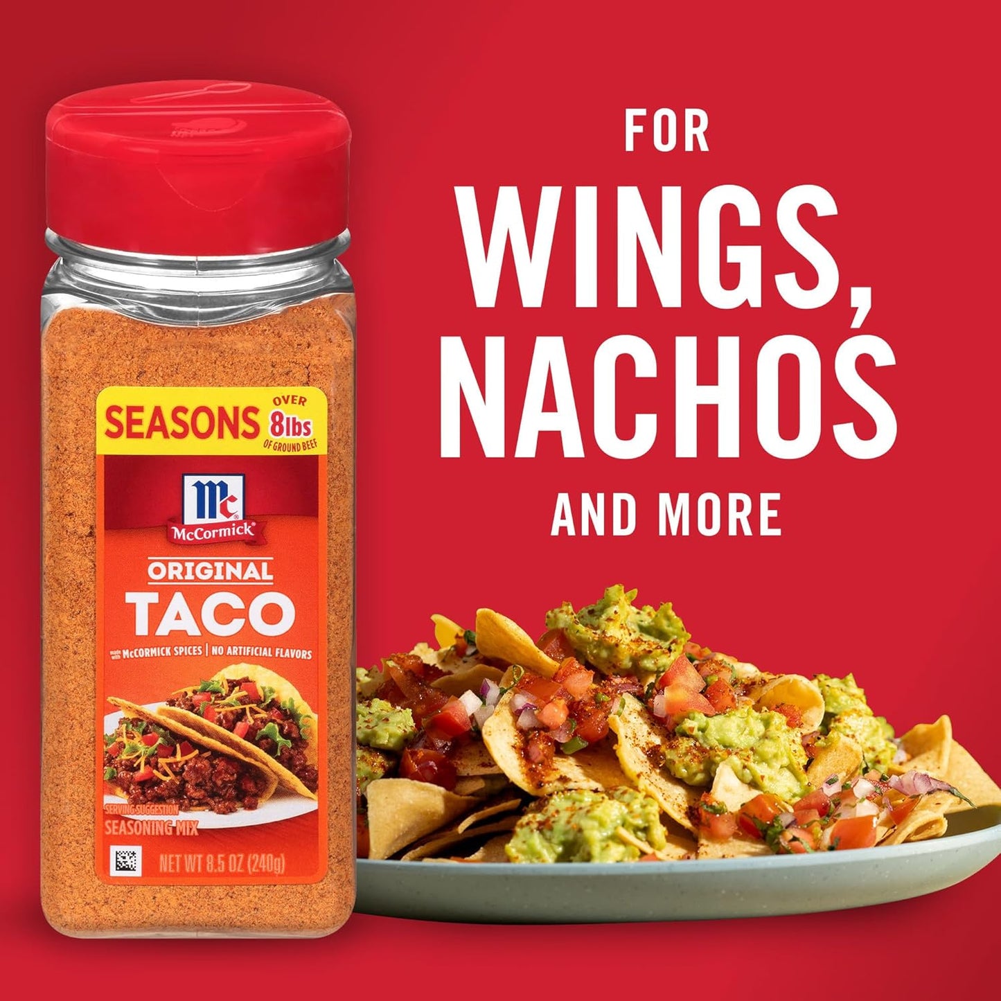 McCormick Taco Seasoning Mix – Practical Hostess Gift for Taco Night Parties, Trusted McCormick Quality