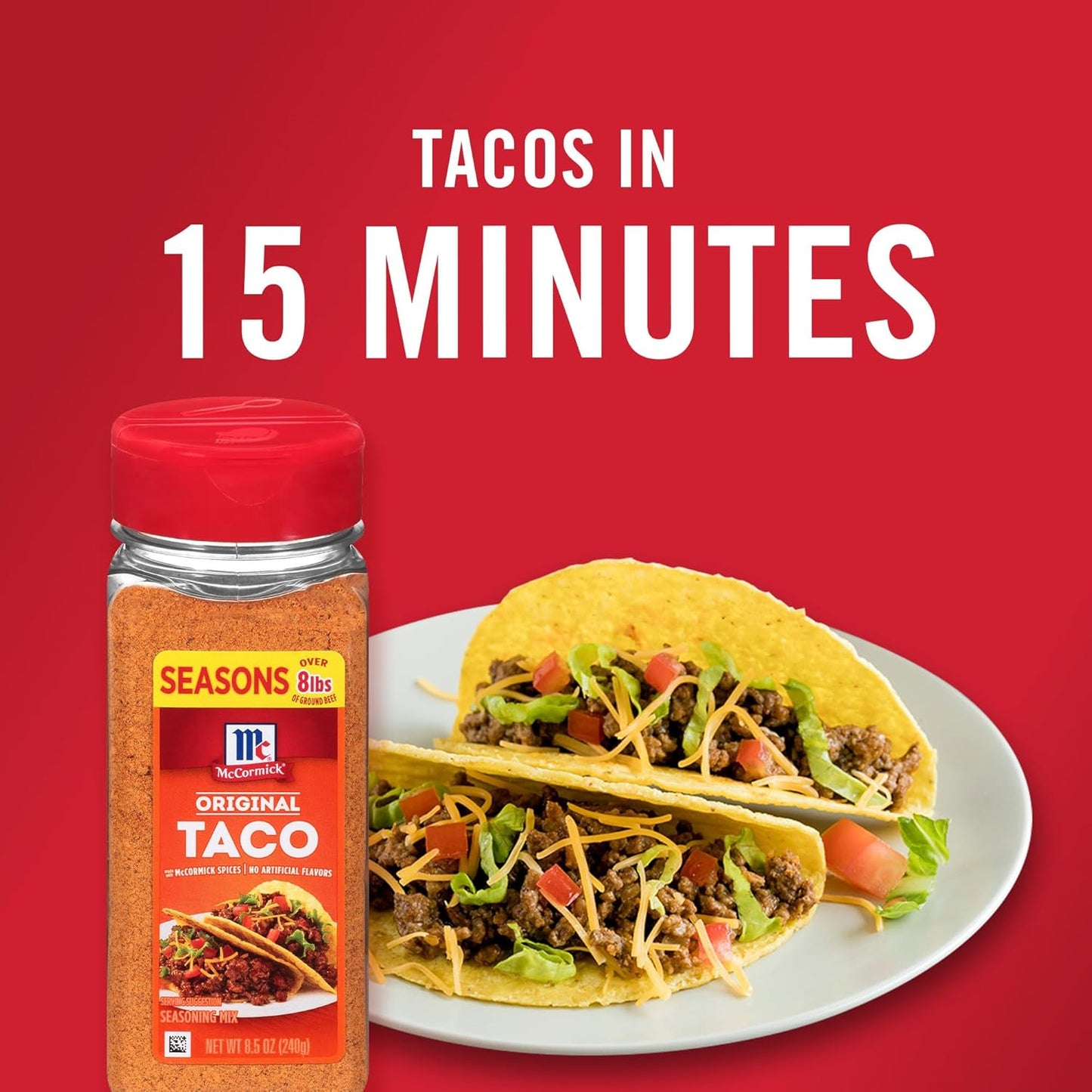 McCormick Taco Seasoning Mix – Practical Hostess Gift for Taco Night Parties, Trusted McCormick Quality