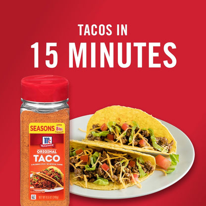 McCormick Taco Seasoning Mix – Practical Hostess Gift for Taco Night Parties, Trusted McCormick Quality