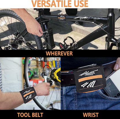 MENDPRO Magnetic Wristband – Workshop Essential for Electricians, Carpenters, and HVAC Technicians on the Job