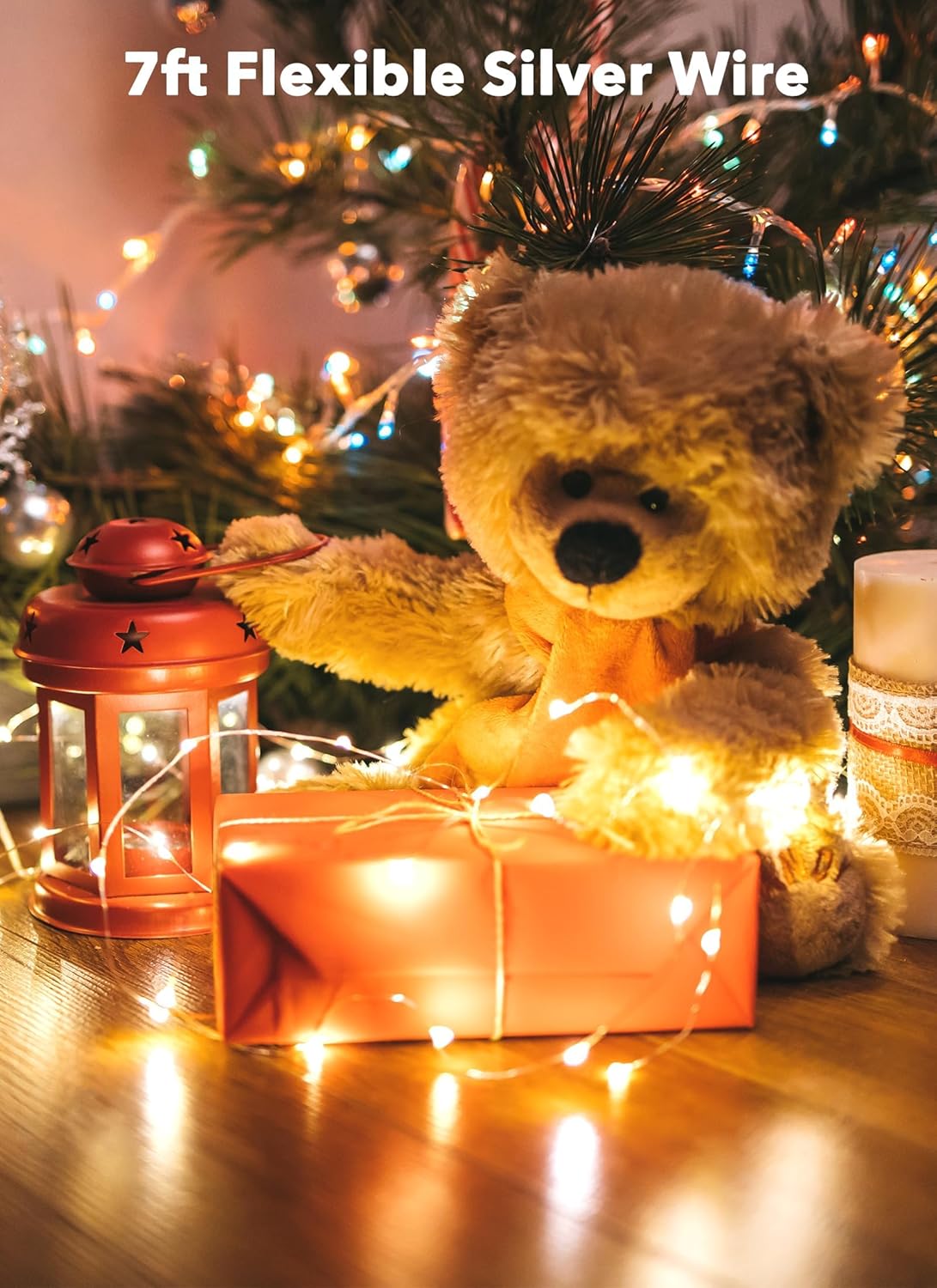 Minetom LED Fairy Lights – Safe Battery Powered String Lights for Playroom, Tent, and Child-Friendly Bedroom Decor