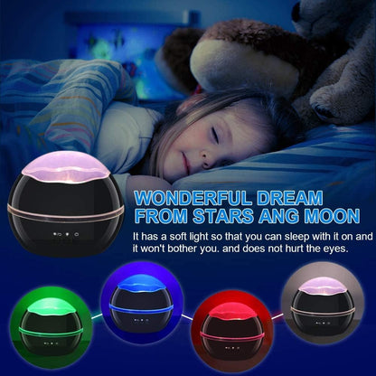 MINGKIDS Rotating Projector Night Light – Themed Birthday Gift for Boys Who Love Dinos and Vehicles