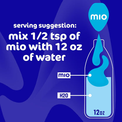 mio Cherry Blackberry Squeeze Drops – Quick Desk-Side Hydration for Busy Professionals and Remote Workers, 1.62 fl oz Bottle