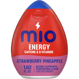 mio Strawberry Pineapple Energy Drops – Portable Focus Hydration for Commuters and Remote Workers
