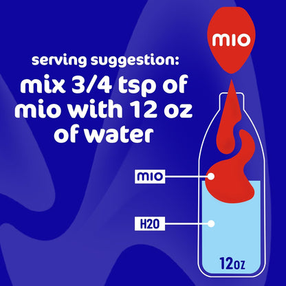 mio Energy Tropical Fusion – Hiking Trail Energy Hydration, 90 mg Squeeze Liquid Enhancer