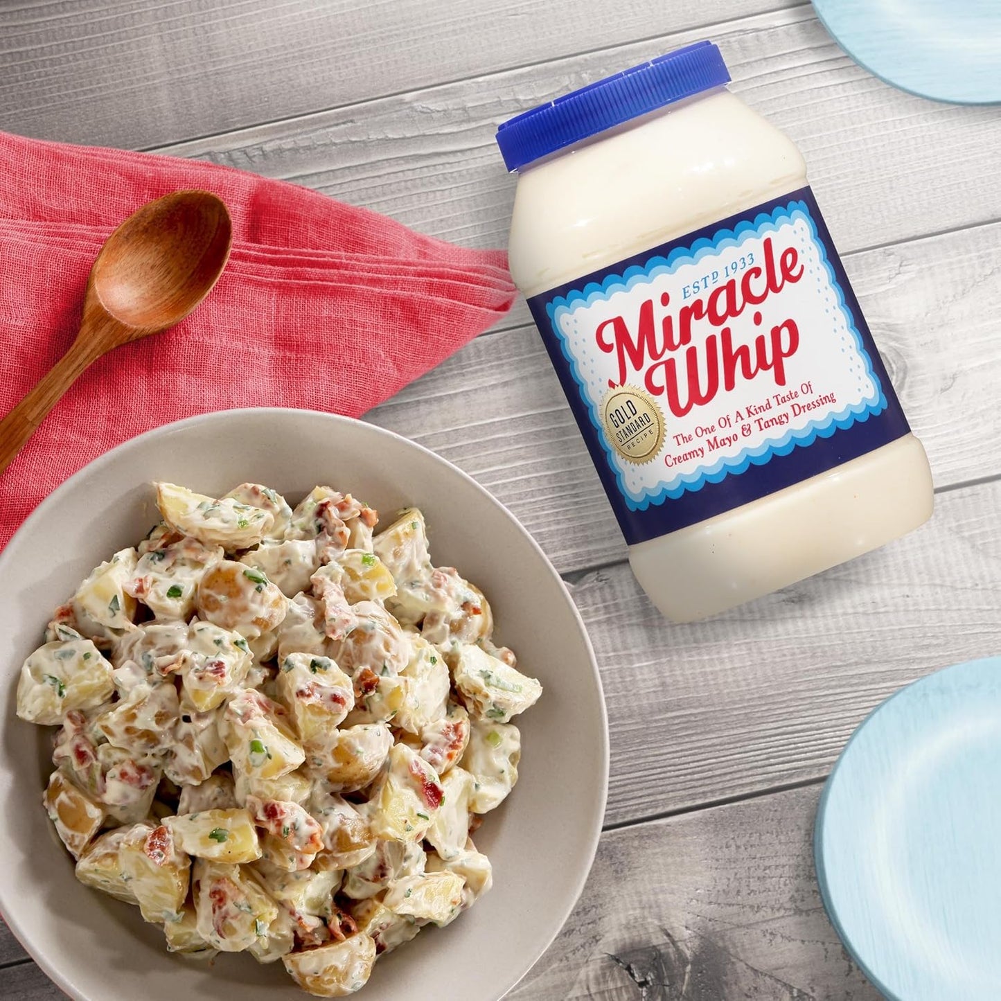 Miracle Whip Dressing 30 oz Jar – Guilt-Free Condiment for Macro-Tracking and Diet Plans