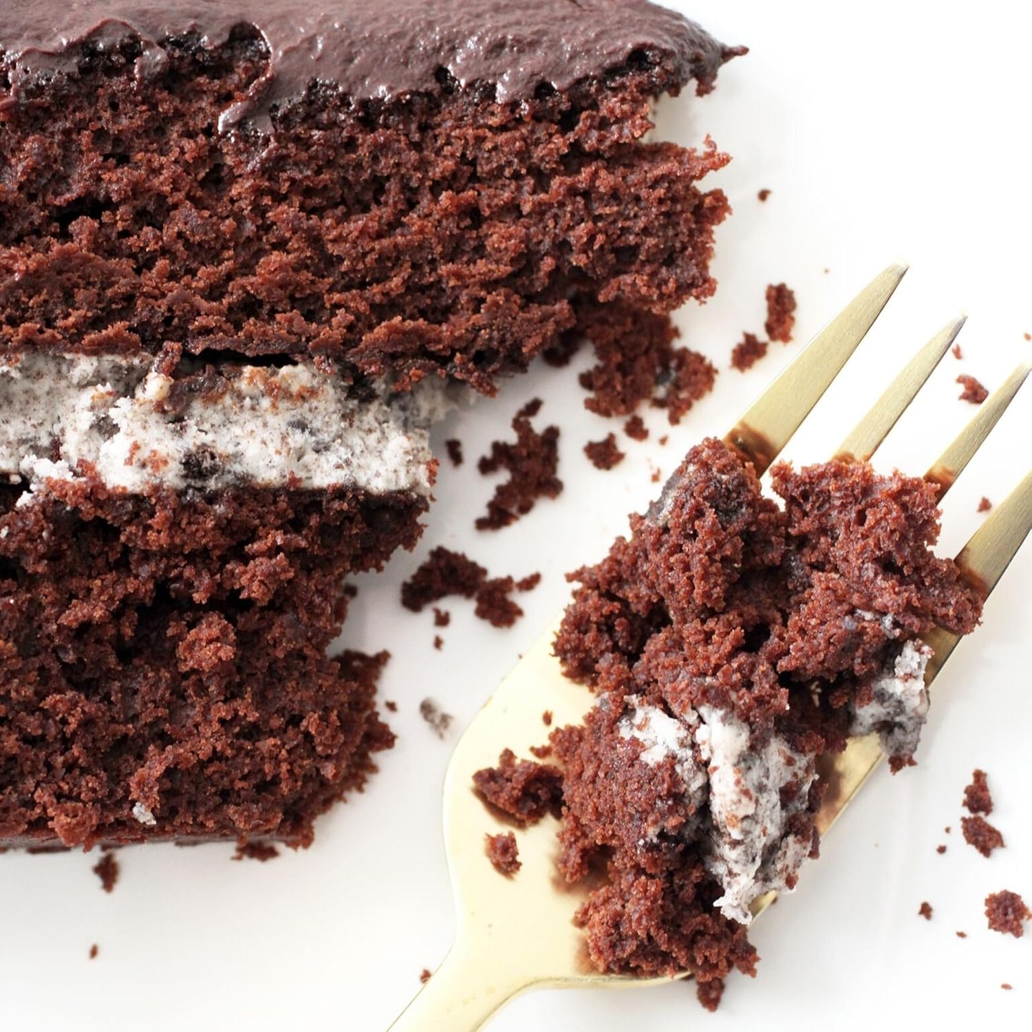 Miss Jones Baking Organic Chocolate Cake Mix – Guilt-Free Chocolate Dessert for Plant-Based Wellness Routines at Home