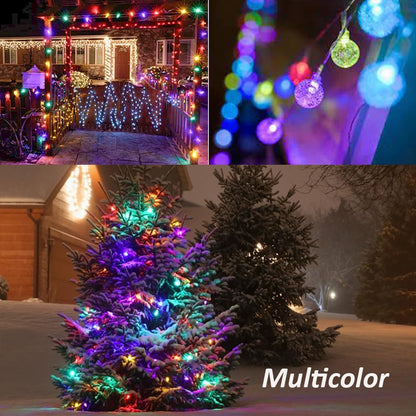 Mocalido 75 LED Globe Fairy Lights – 16 Color String Lights for Bedroom Mood Lighting and Indoor Holiday Ambiance