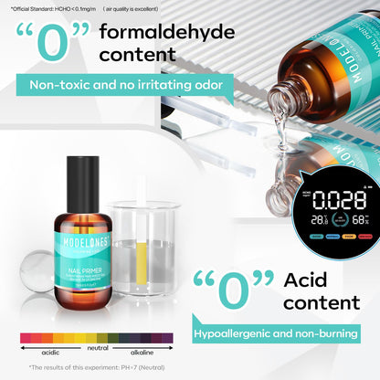 modelones Gel Nail Top Coat – Non-Toxic Clear Sealer for Safer At-Home Gel Manicures