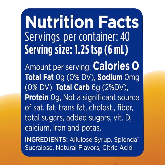 multi-use liquid format designed to substitute for maple syrup, honey, agave, and brown sugar
