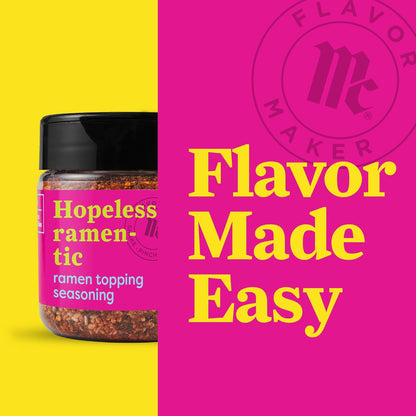 multi-use seasoning for eggs, vegetables, chicken, edamame, rice, and kabobs
