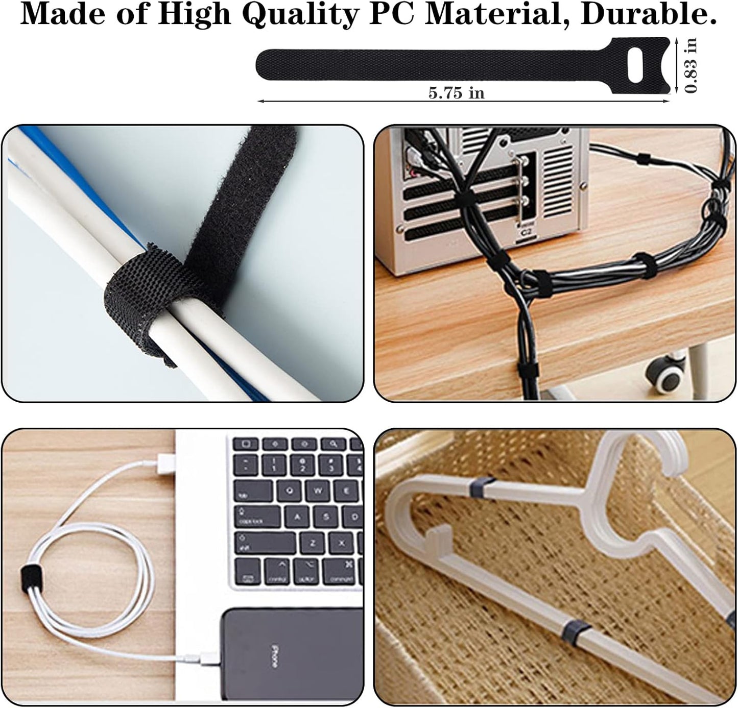 N NOROCME Cord Organizer Set — Thoughtful Birthday Gift for Remote Workers and Tech Lovers