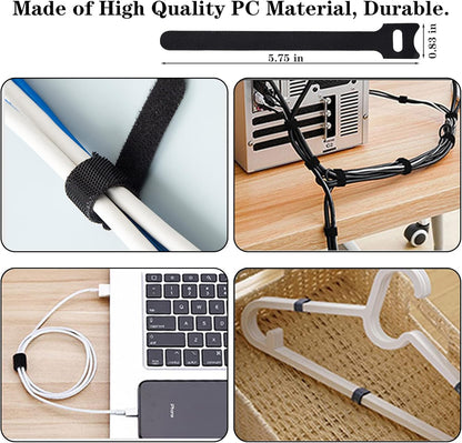 N NOROCME Cord Organizer Set — Thoughtful Birthday Gift for Remote Workers and Tech Lovers