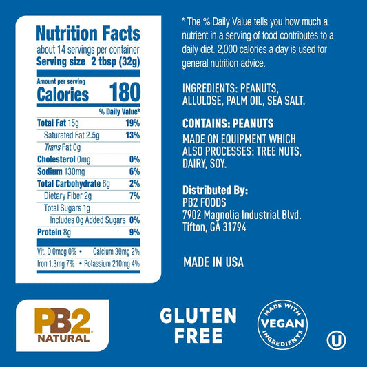 naturally sweetened with allulose for zero added sugar