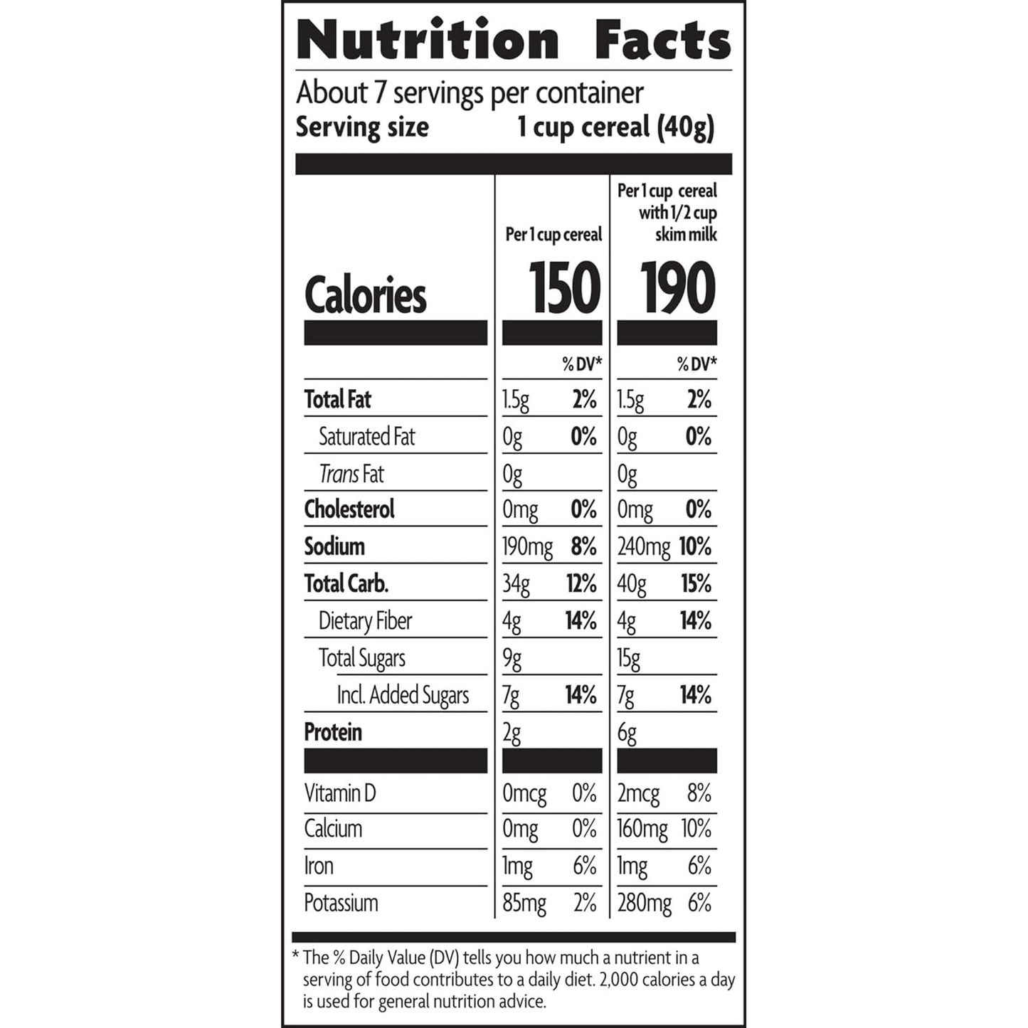 Nature's Path Organic Gluten-Free Vanilla Cereal – Allergy-Friendly Cereal for Picky Eaters and Lunchboxes