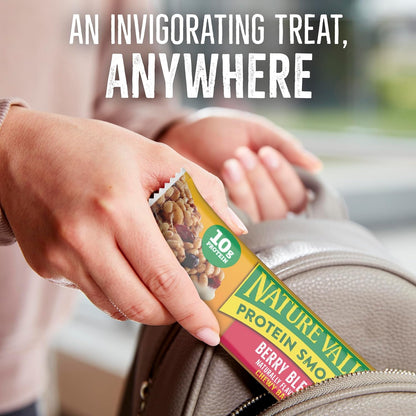 Nature Valley Chewy Berry Protein Bars – Kid Friendly Snack for Backpack and Lunchbox