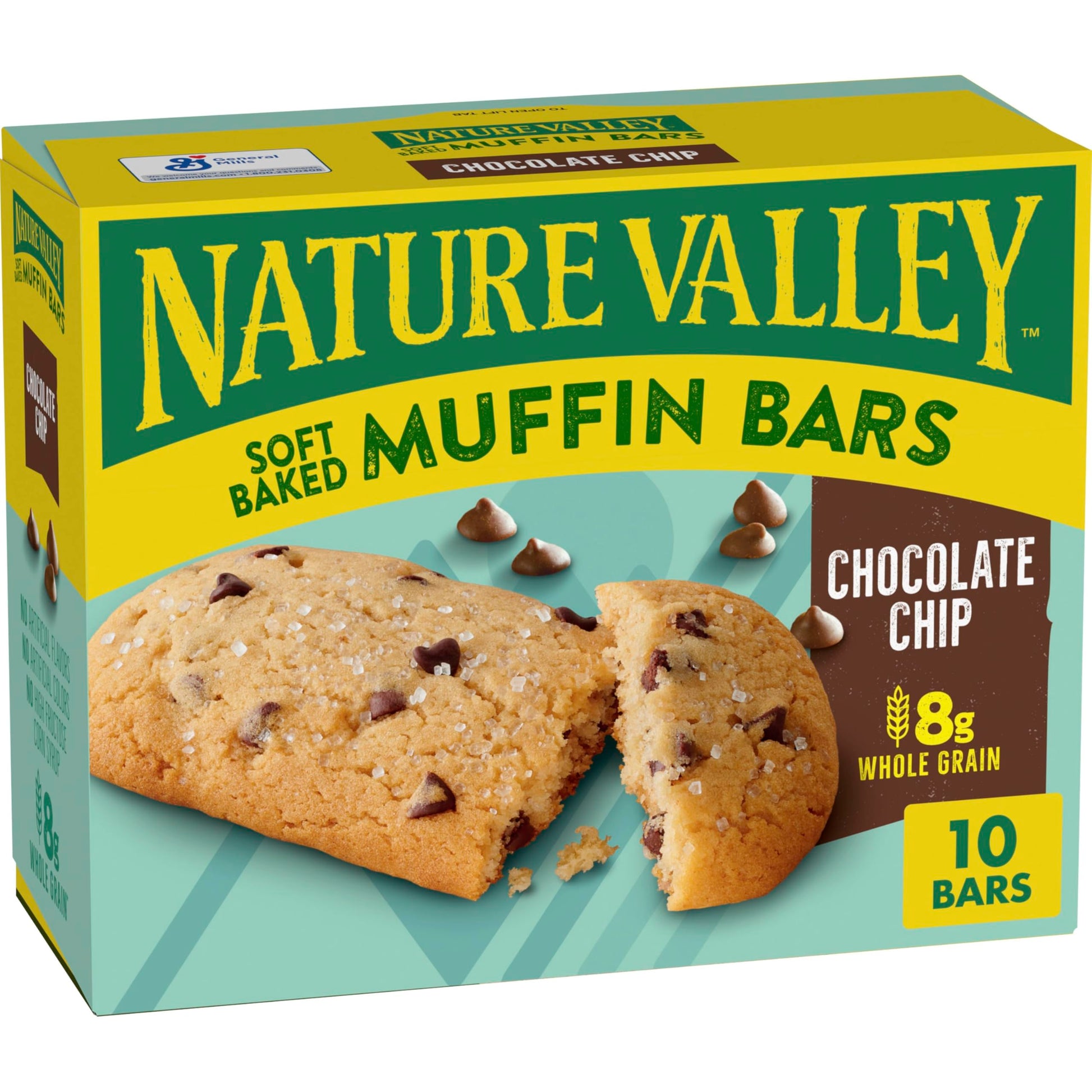 Nature Valley Soft Baked Muffin Bars – Better For You Snack for Wellness Routines, Soft Bake 10 Pack