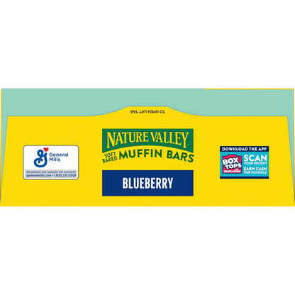 Nature Valley Soft Baked Muffin Bars – Break Room Snack for Workplaces, Soft Bake Blueberry