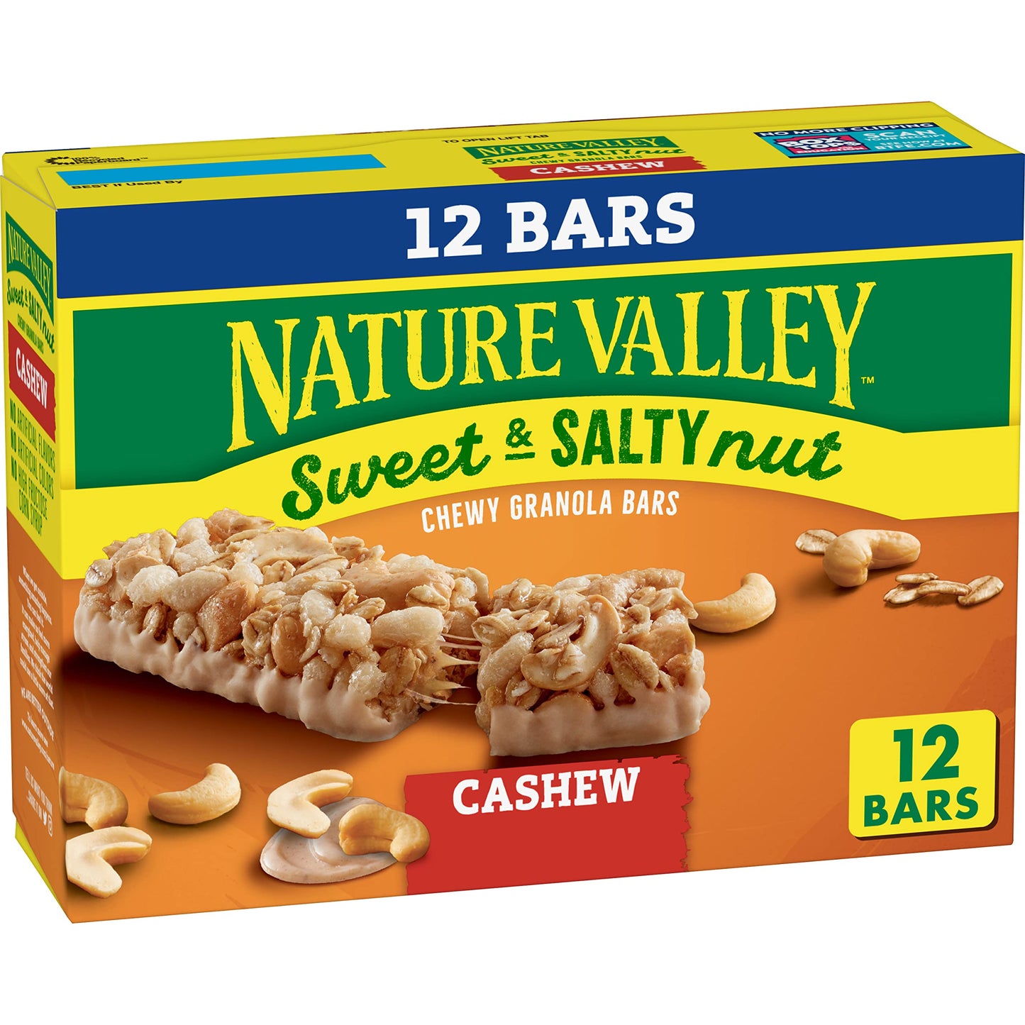 Nature Valley Sweet and Salty Nut Granola Bars – Healthier Pantry Swap for Chips and Candy Bars, Peanut