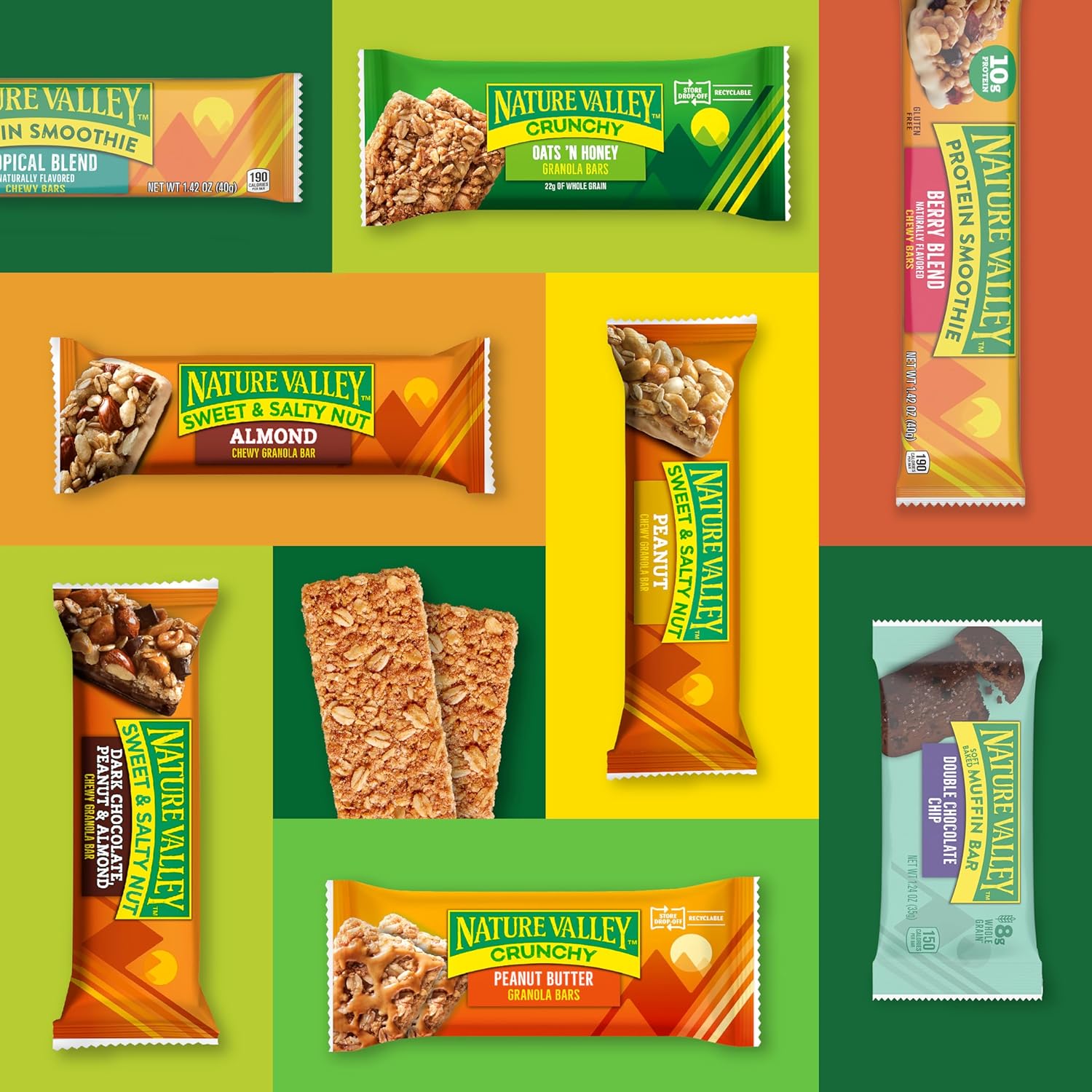 Nature Valley Wafer Bars – Individually Wrapped Strawberry Snack for Backpacks, Daypacks and Travel Daypacks, 5 Pack