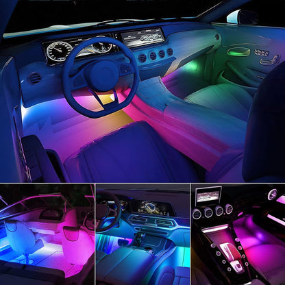 Nilight Music Sync Interior Strip Lights – Cool Valentine's Day Gift for Him, Truck and SUV Owners