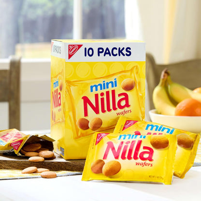 NILLA Wafers Mini Cookies – Calorie-Conscious Single-Serve Packs for Mindful Snacking