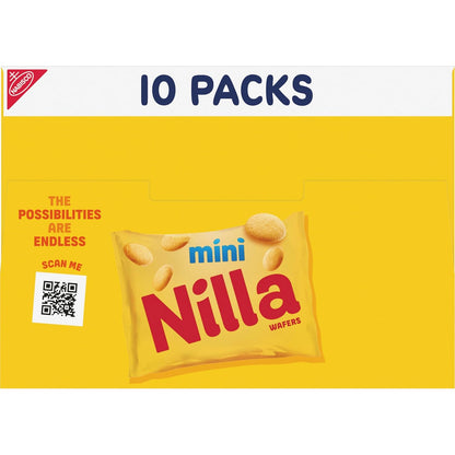NILLA Wafers Mini Cookies – Calorie-Conscious Single-Serve Packs for Mindful Snacking