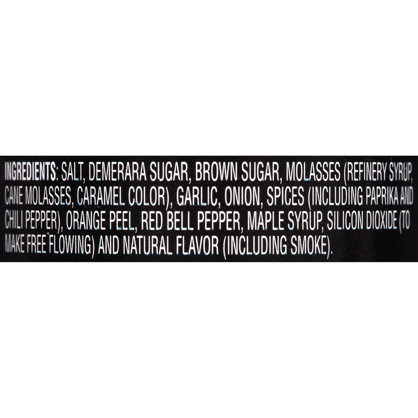 no msg and no artificial flavors added