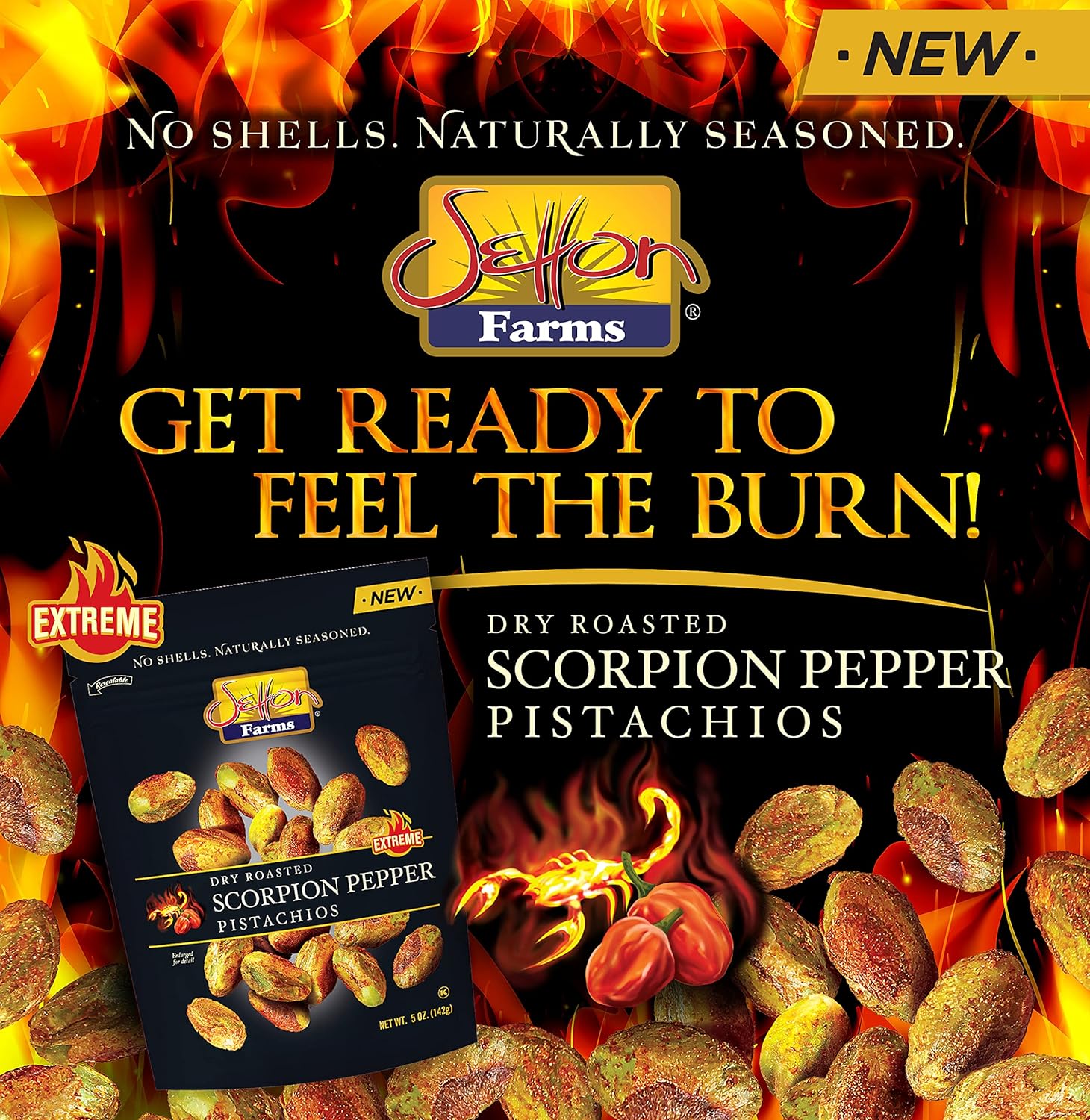no-shell pistachio kernels for grab-and-go convenience