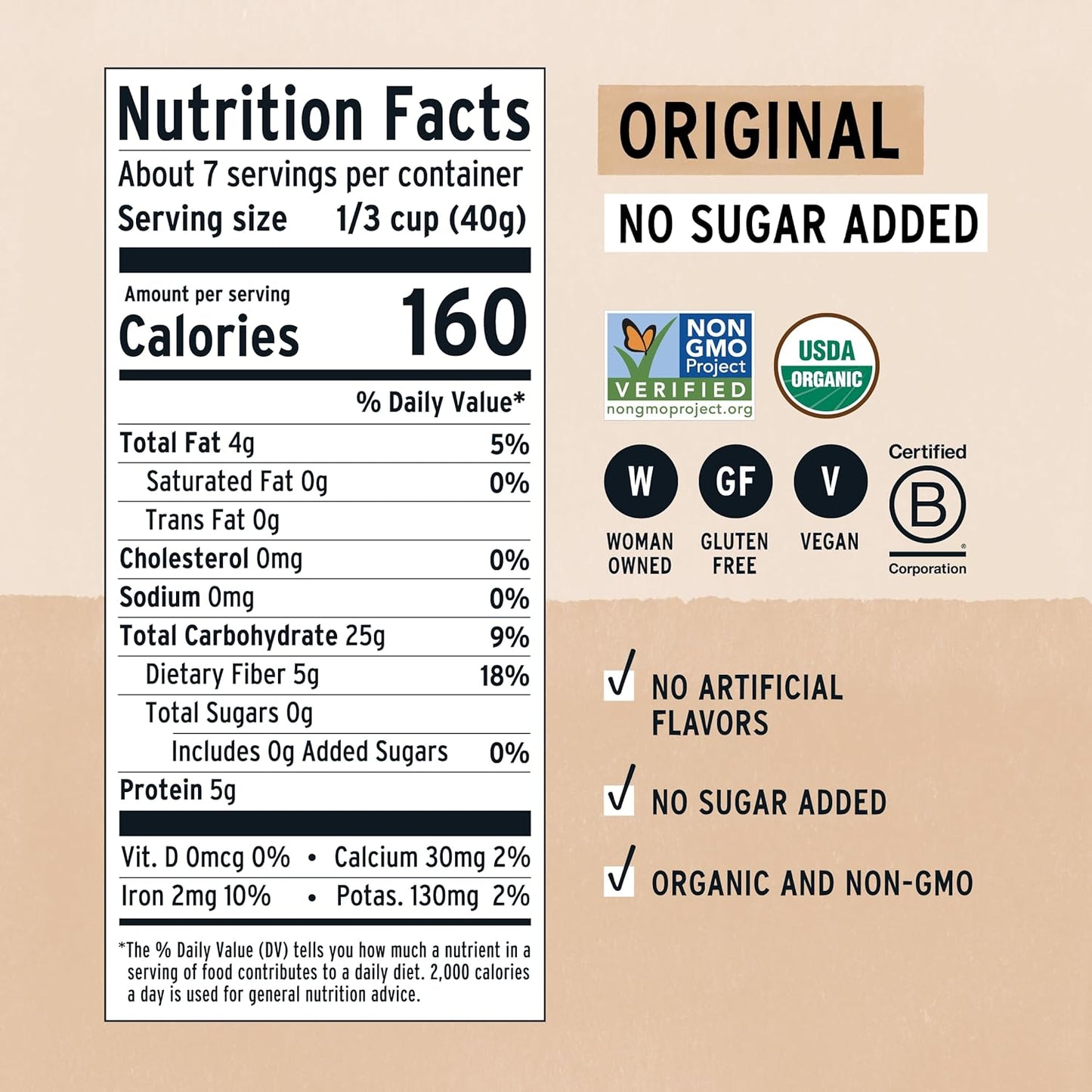 non-gmo project verified and 100% vegan certified