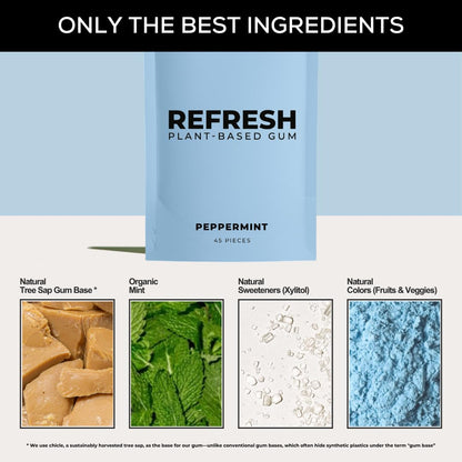 non-gmo with organic flavor powders, no artificial colors or preservatives