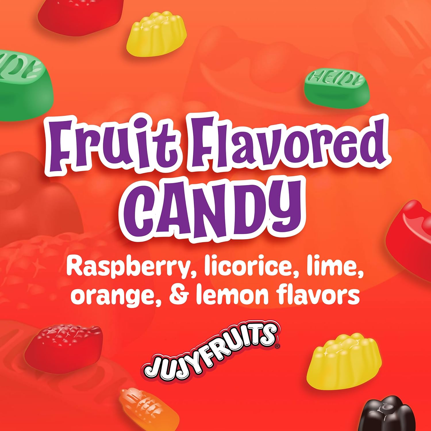 novelty molded shapes that hint at flavor (the 'more than meets the eye' design)