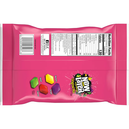 Now and Later Original Mix Candy – Bulk 24 Pack of Fruity Chews for Kids Birthday Goody Bags and Halloween Handouts