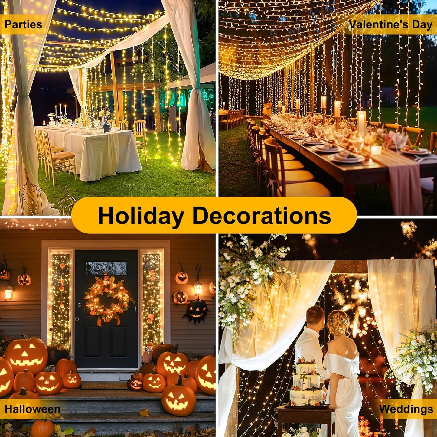 Nursery and Playroom Safe LED String Lights, Cool Touch Twinkle Lights with 6 Hour Auto Timer