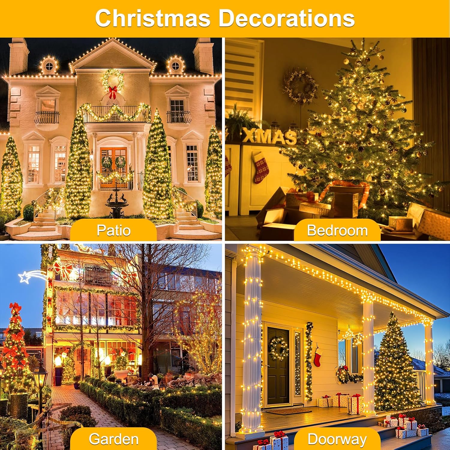 Nursery and Playroom Safe LED String Lights, Cool Touch Twinkle Lights with 6 Hour Auto Timer
