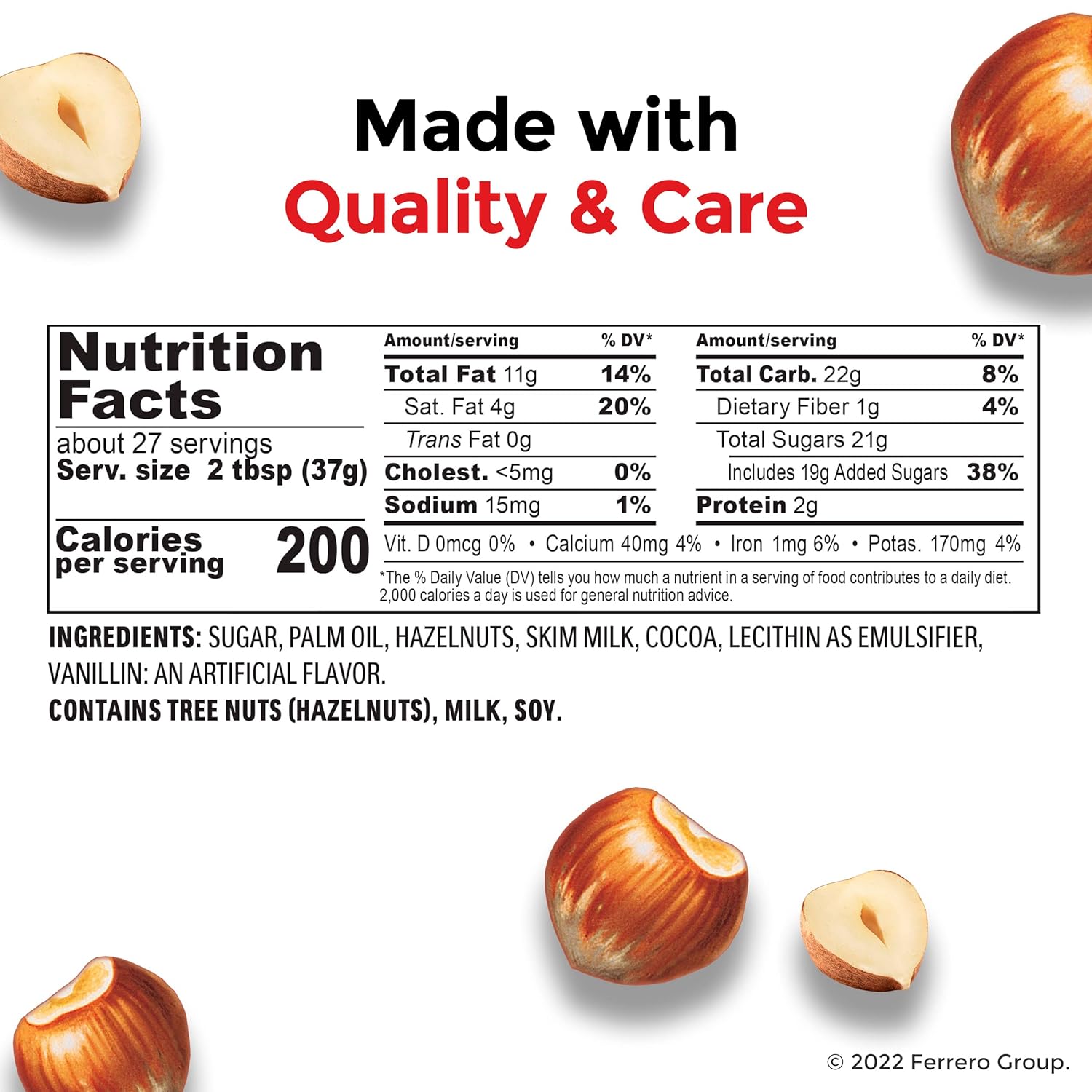 Nutella Hazelnut Spread with Cocoa – After-School Snack for Children, Pre-Portioned Hazelnut Packets for Lunchboxes