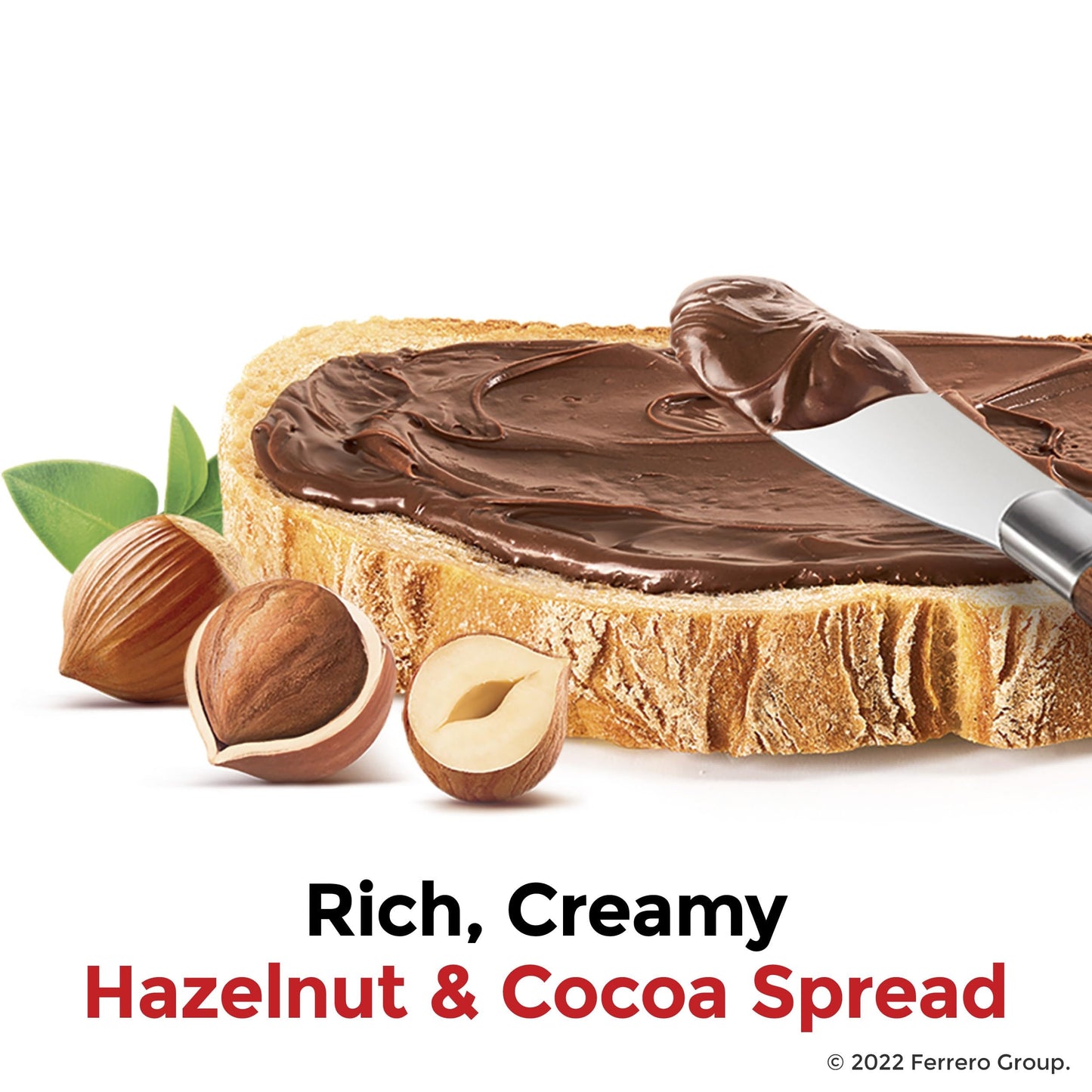 Nutella Hazelnut Spread with Cocoa – Crowd-Pleasing Hostess Gift for Holiday Gatherings, 13 oz Jar