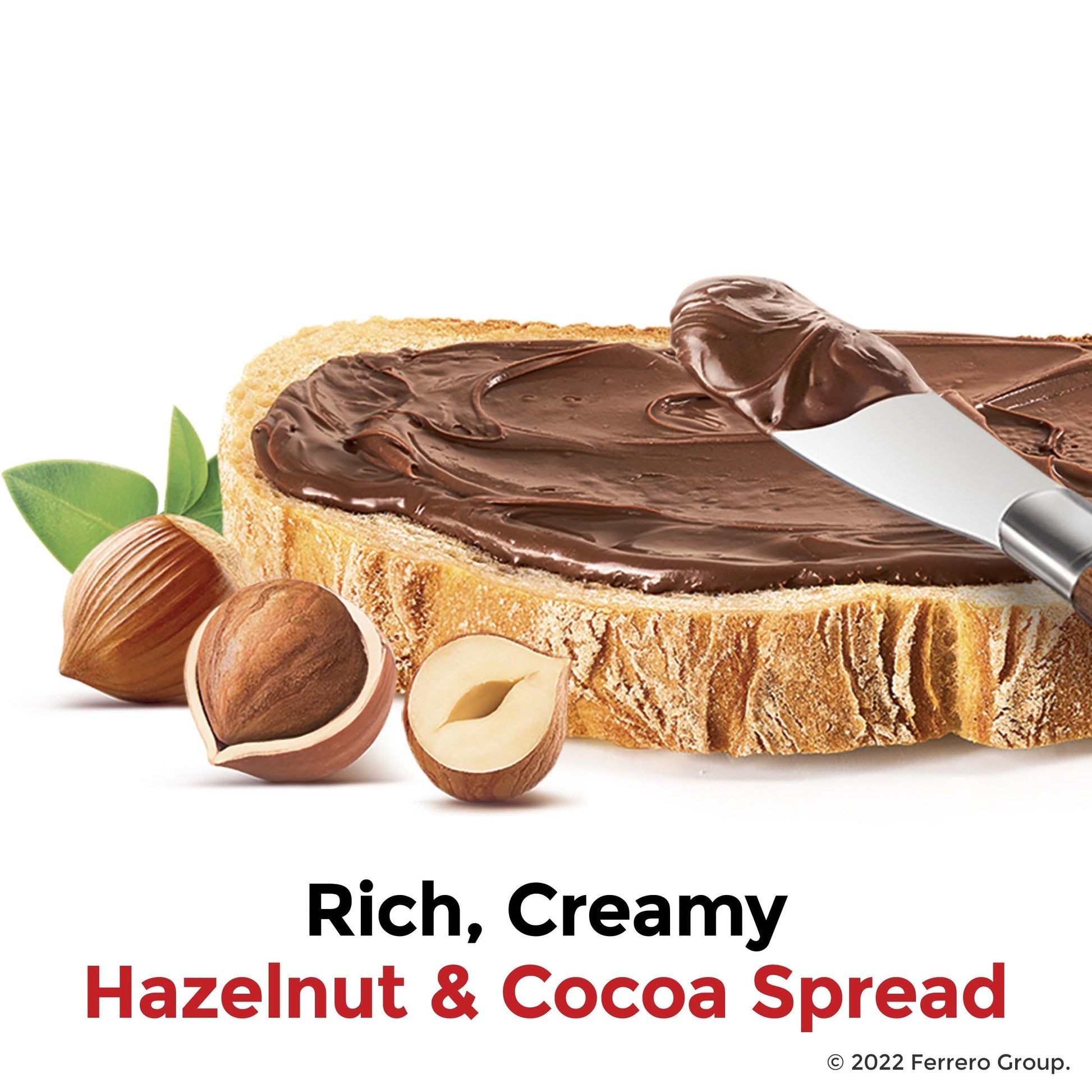 Nutella Hazelnut Spread with Cocoa – Crowd-Pleasing Hostess Gift for Holiday Gatherings, 13 oz Jar