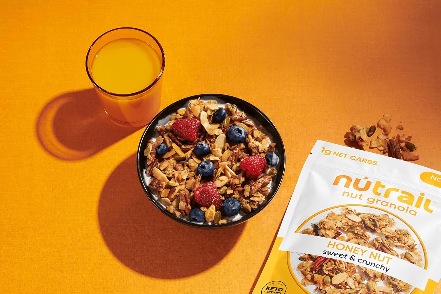 NuTrail Keto Granola – Weather-Proof Snack Pack for Backcountry Adventures