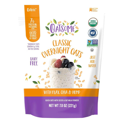 Oatsome PBfit Overnight Oats – Desk-Side Productivity Boost with 11g Protein Per Serving