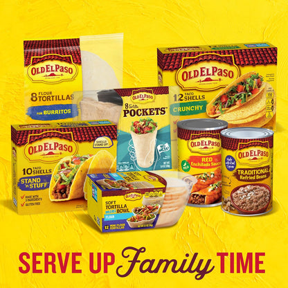 Old El Paso Spanish Rice Pouch – Shelf-Stable Dinner Side for Picky Eaters and Family Meals