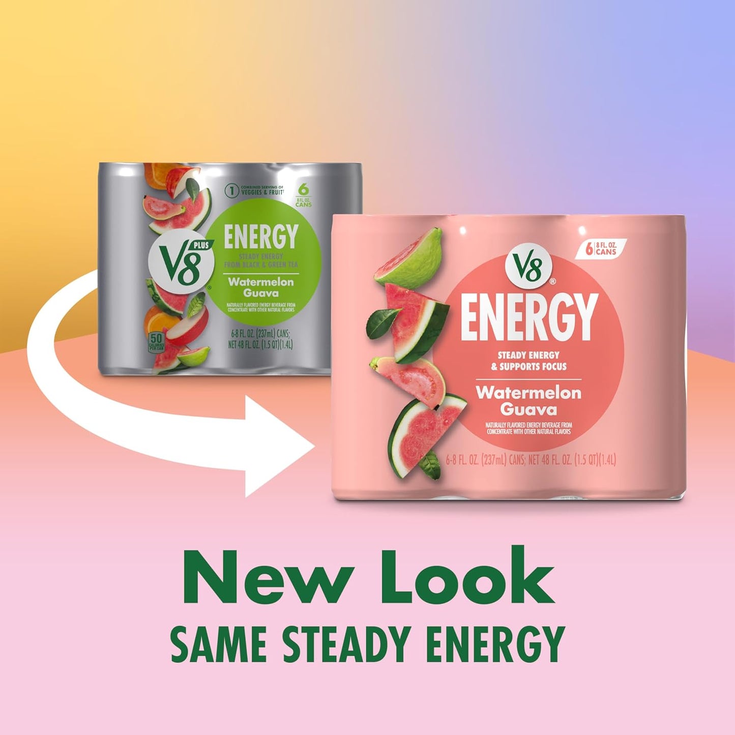 one combined serving of fruits and vegetables per can