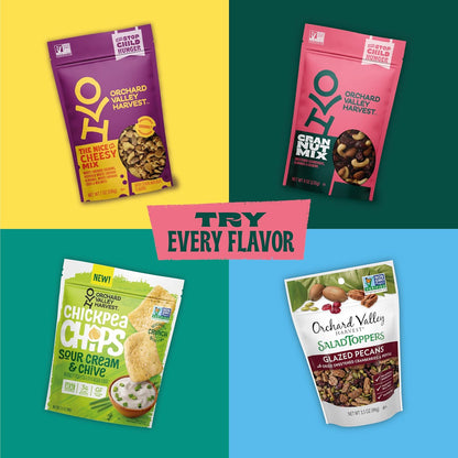 Orchard Valley Harvest Cran Nut Trail Mix – Commute-Friendly Portion-Controlled Snack for Busy Professionals