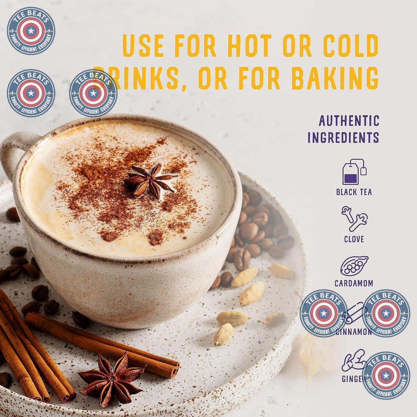 Oregon Chai Original Chai Concentrate for Dietary-Restricted Household, Sugar-Free Spice Blend for Balanced Lattes