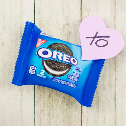 OREO Chocolate Creme Cookies Snack Packs – Blue-Themed Party Favors and Baby Shower Cotillon Treats, 20-Count Box